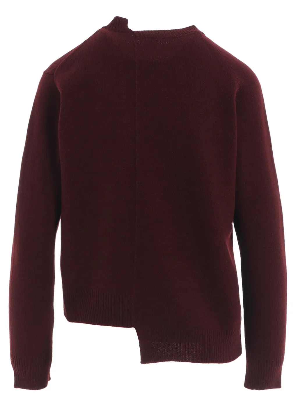 Intarsia Asymmeteric Pullover