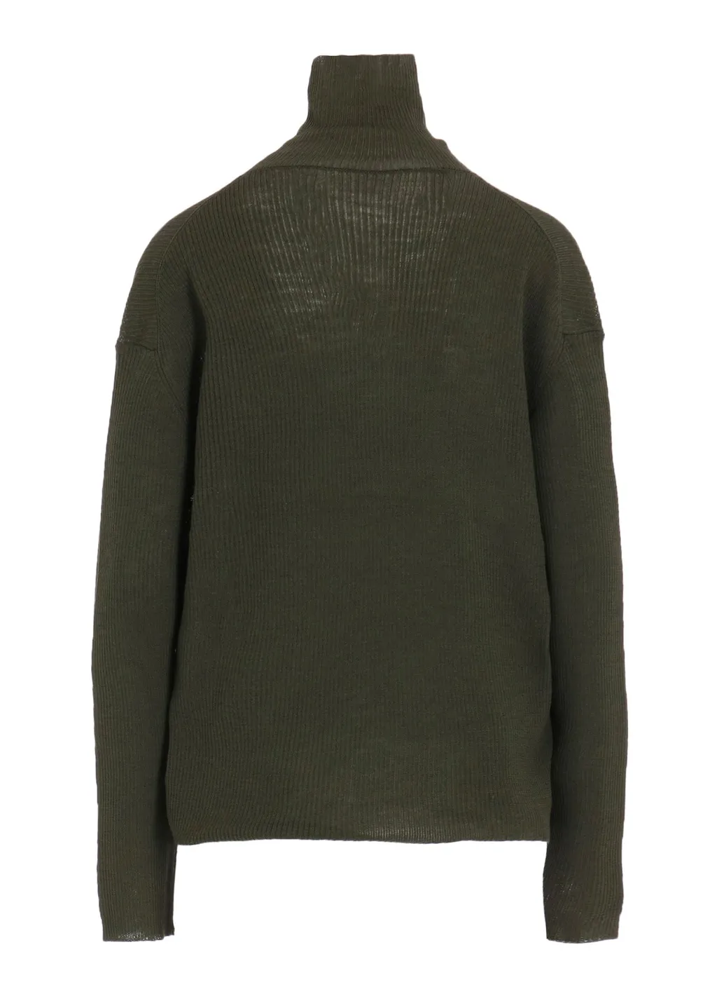 Rib Oversized High Neck Knit