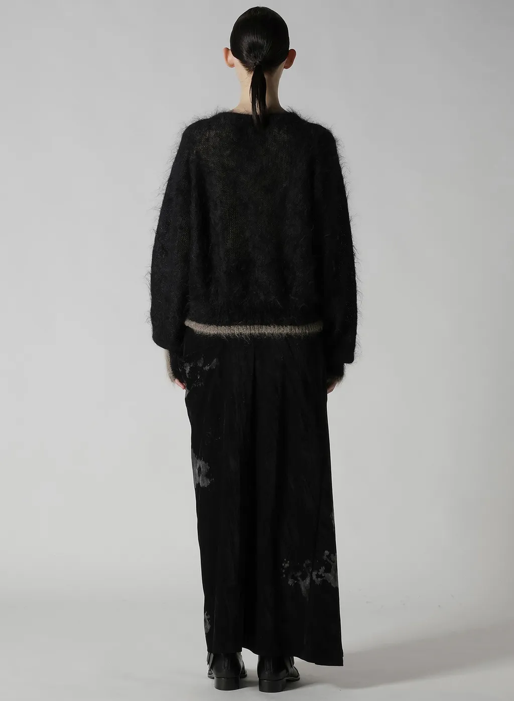 Color Scheme Mohair Cardigan