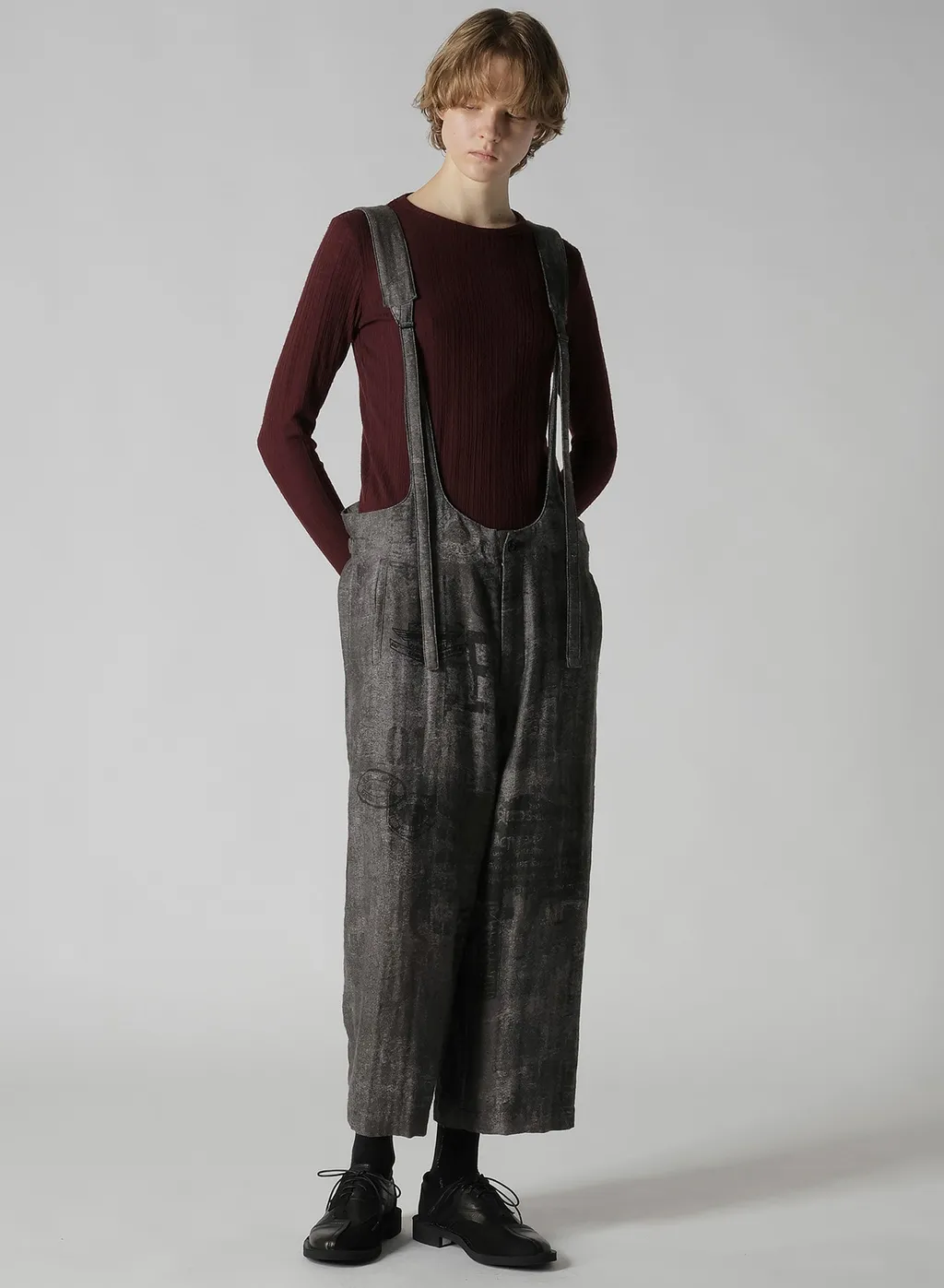 Soft Random Rib Round Neck T