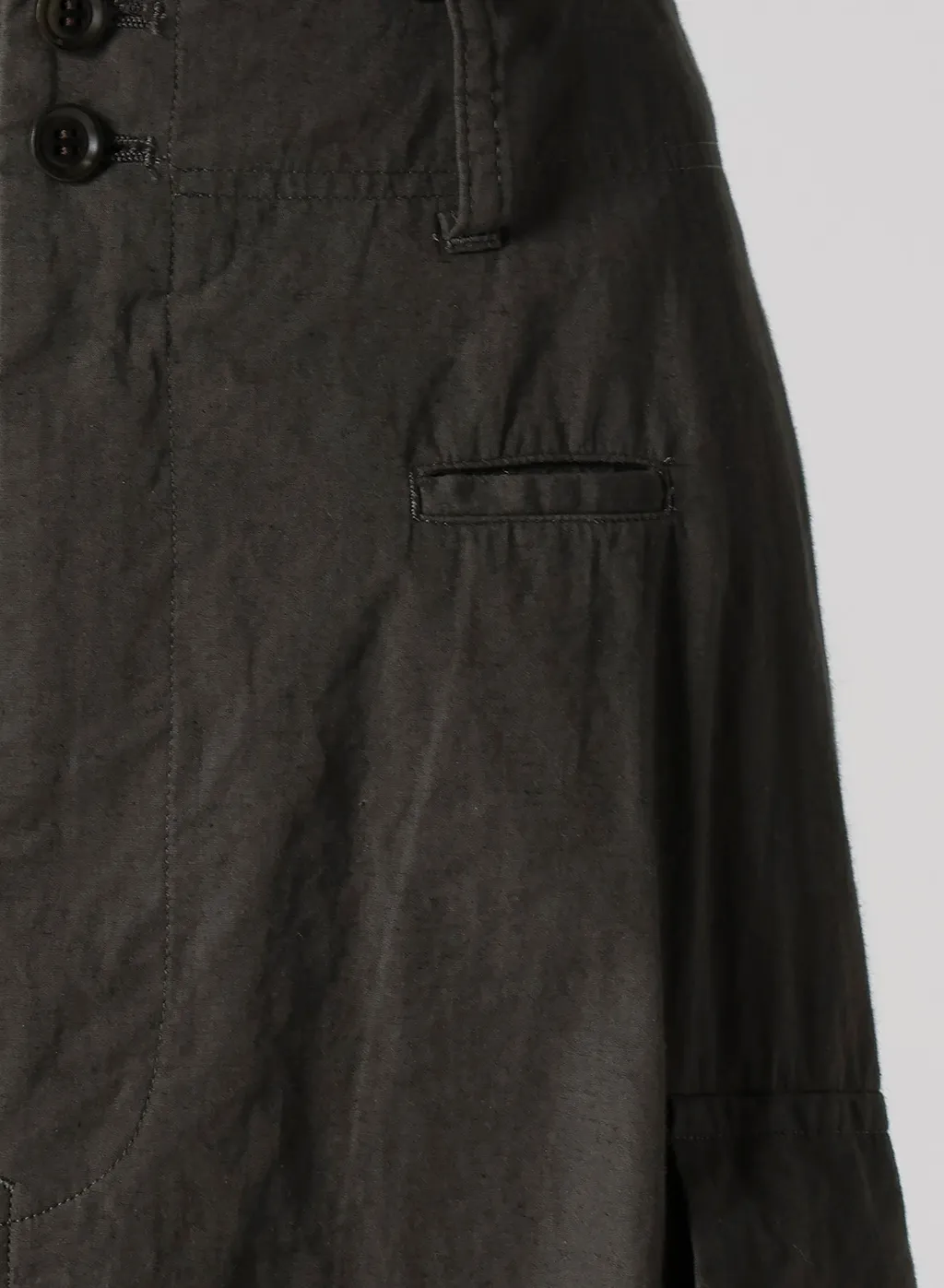 Cotton/Linen Cargo Skirt