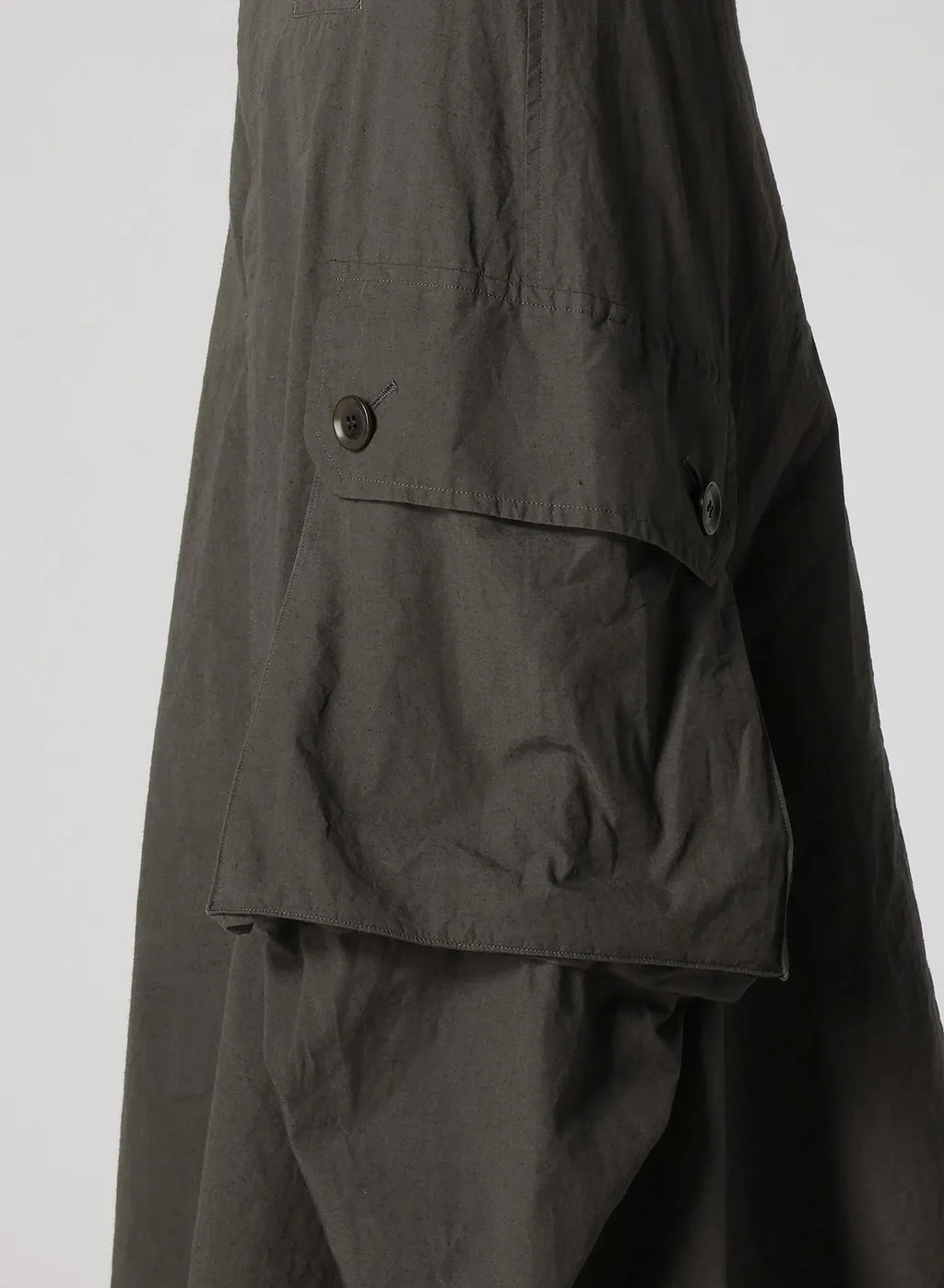 Cotton/Linen Cargo Skirt