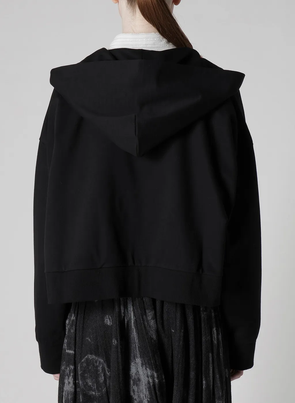 High Gauge Frenchterry Cropped Hoodie
