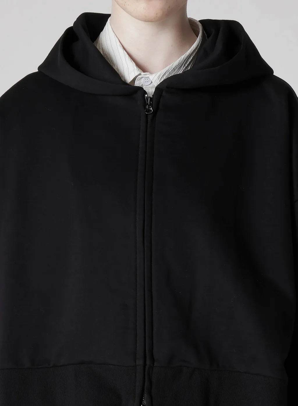 High Gauge Frenchterry Cropped Hoodie