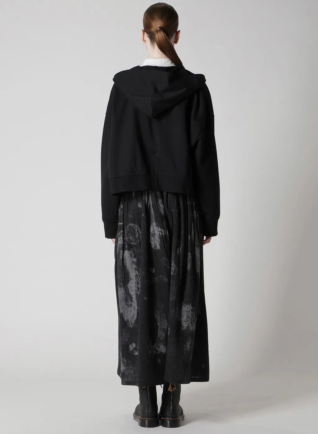 High Gauge Frenchterry Cropped Hoodie
