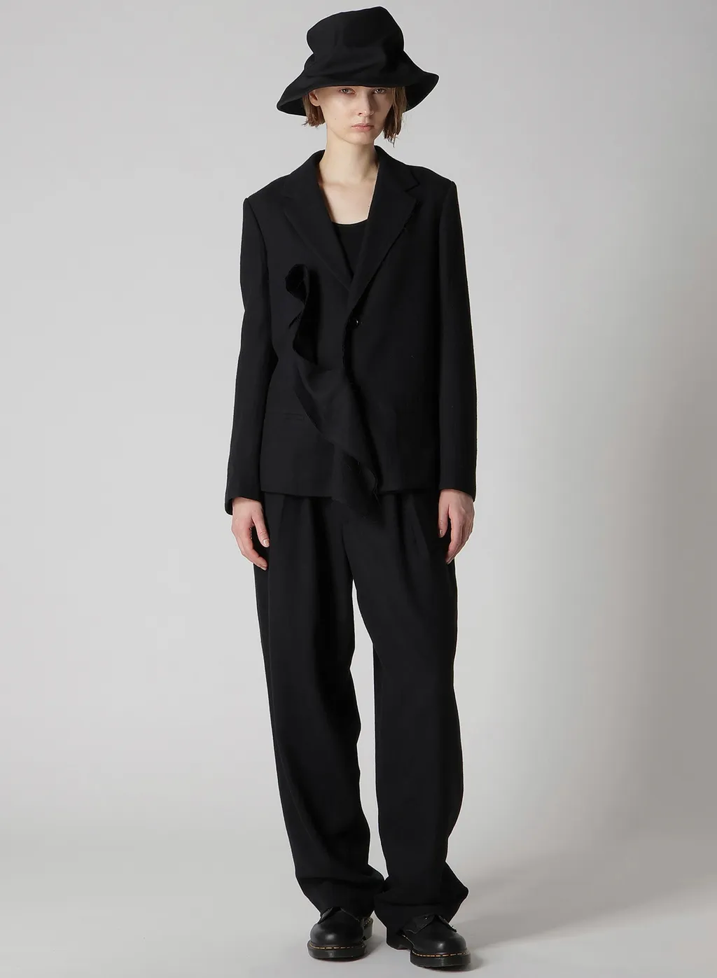 Wool Gabardine Crochet