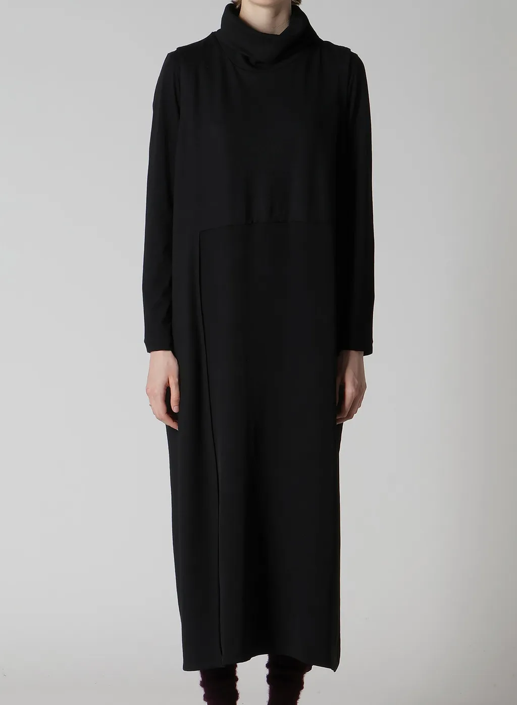 Combination High Neck Dress