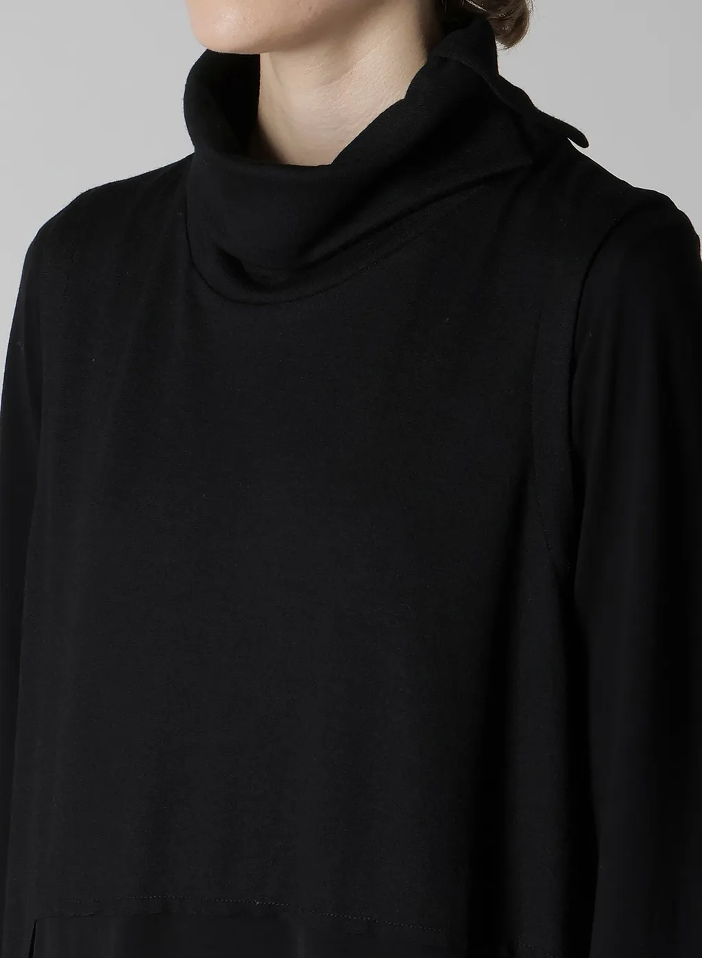 Combination High Neck Dress