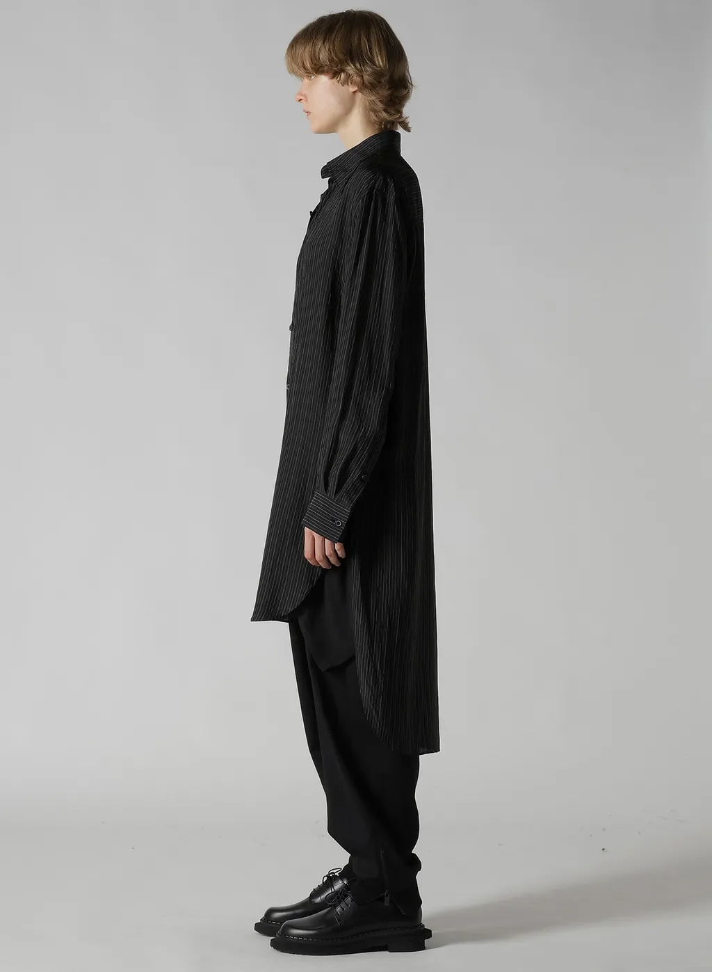 Cupro Stripe Double Front Shirt