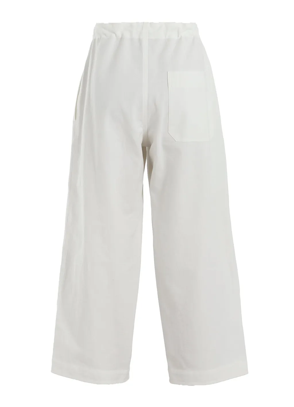 Cotton Twill Straight String Pants
