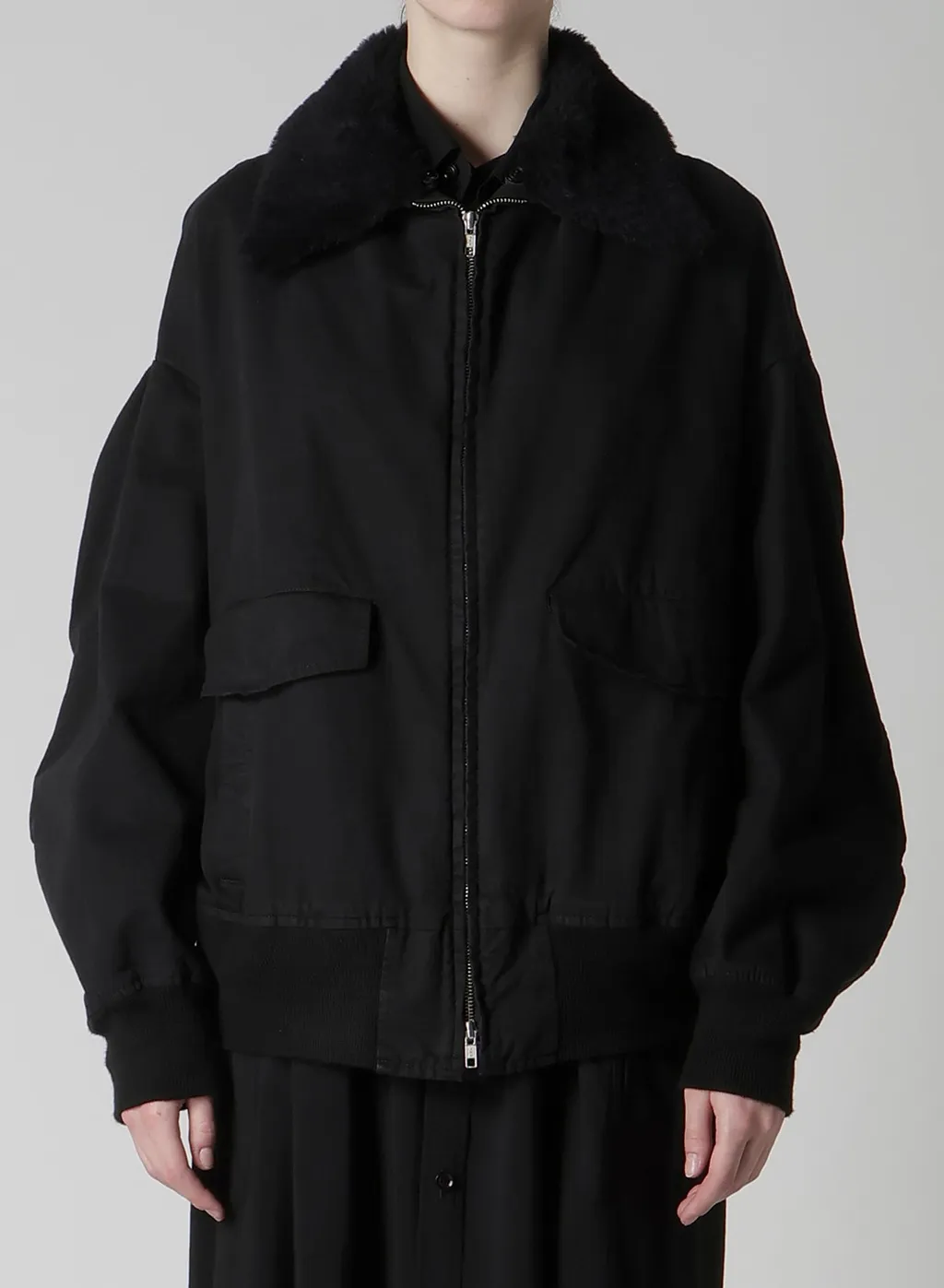 Pigment-Dyed Twill Blouson