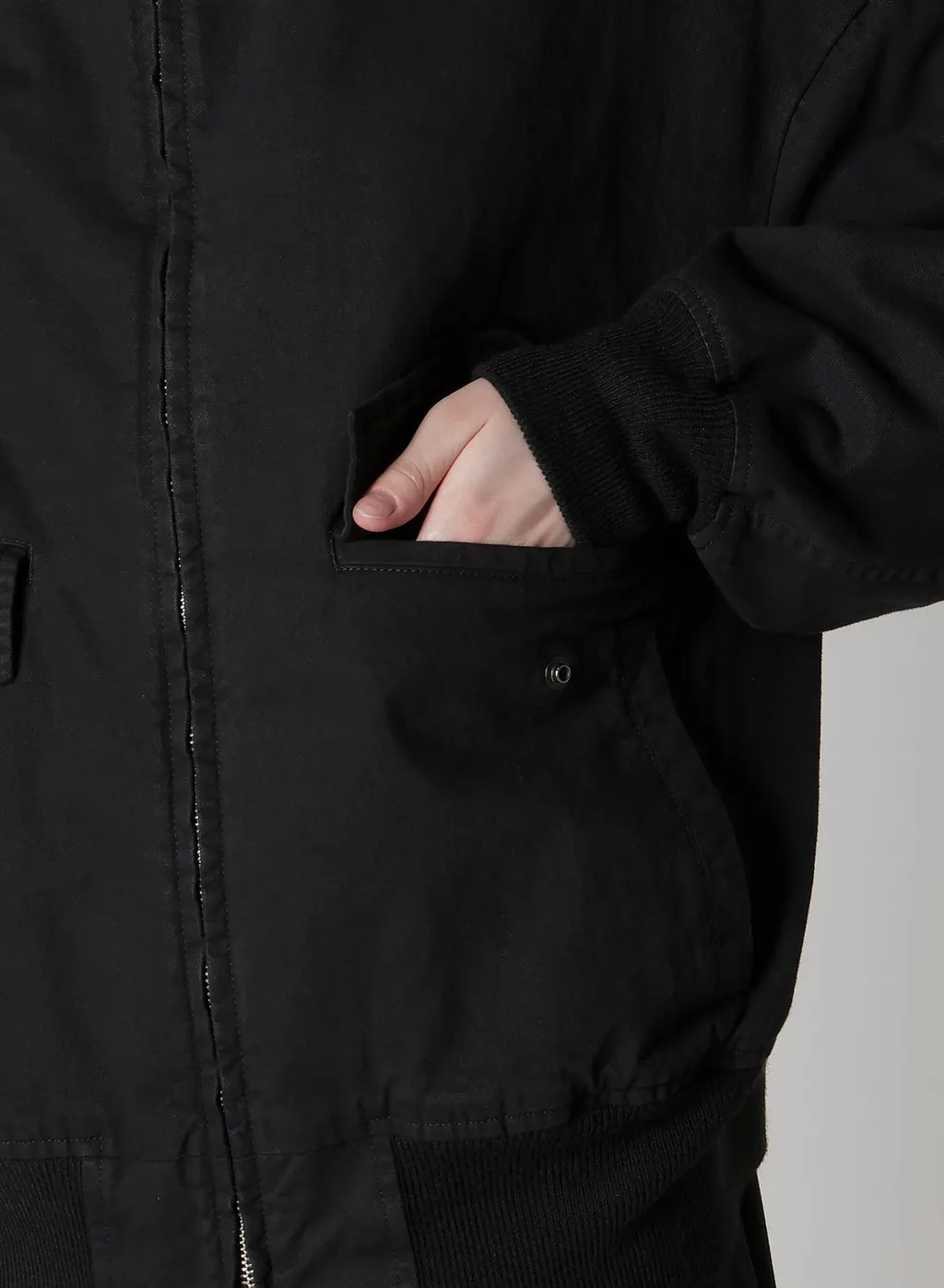 Pigment-Dyed Twill Blouson