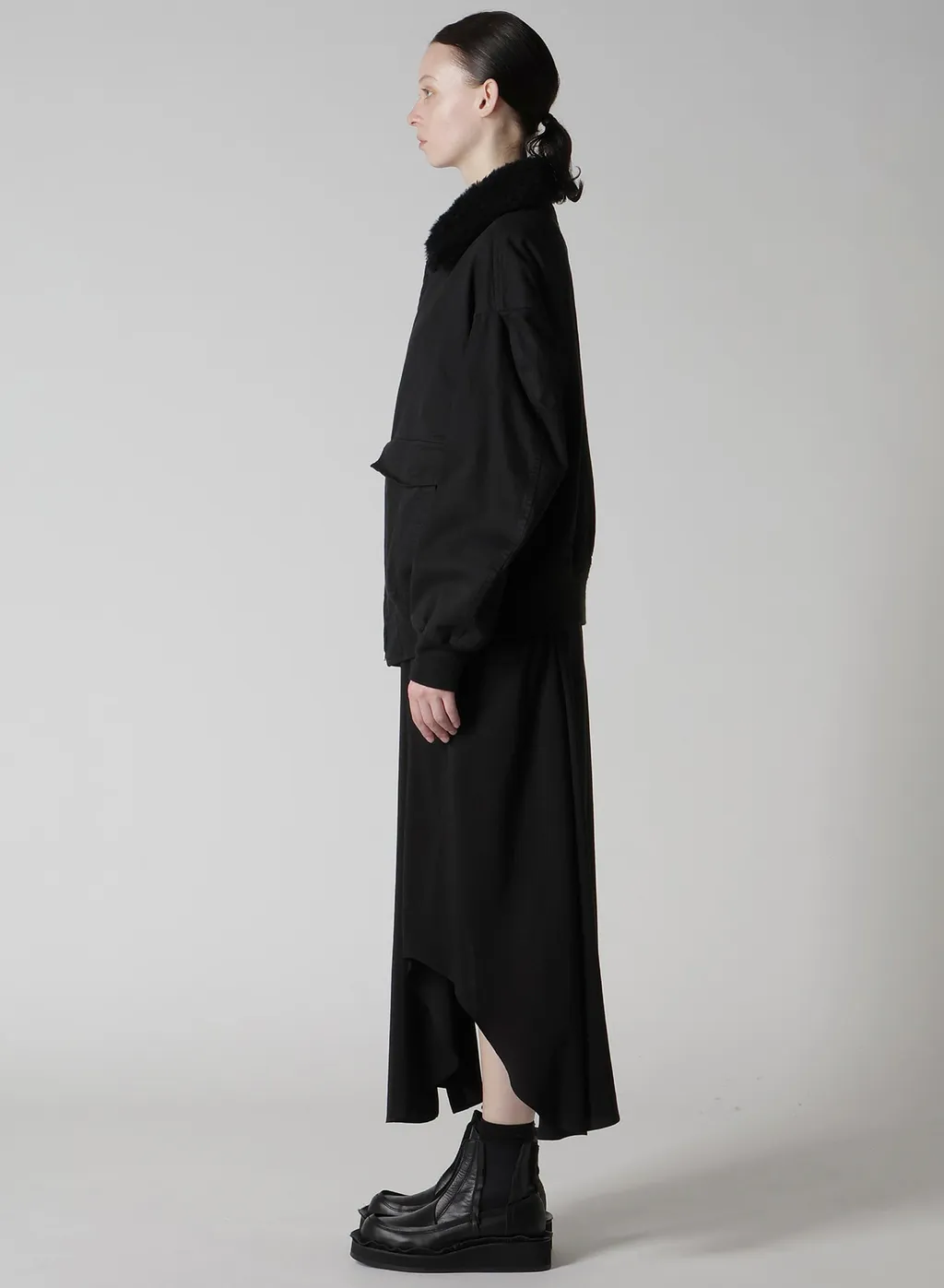 Pigment-Dyed Twill Blouson