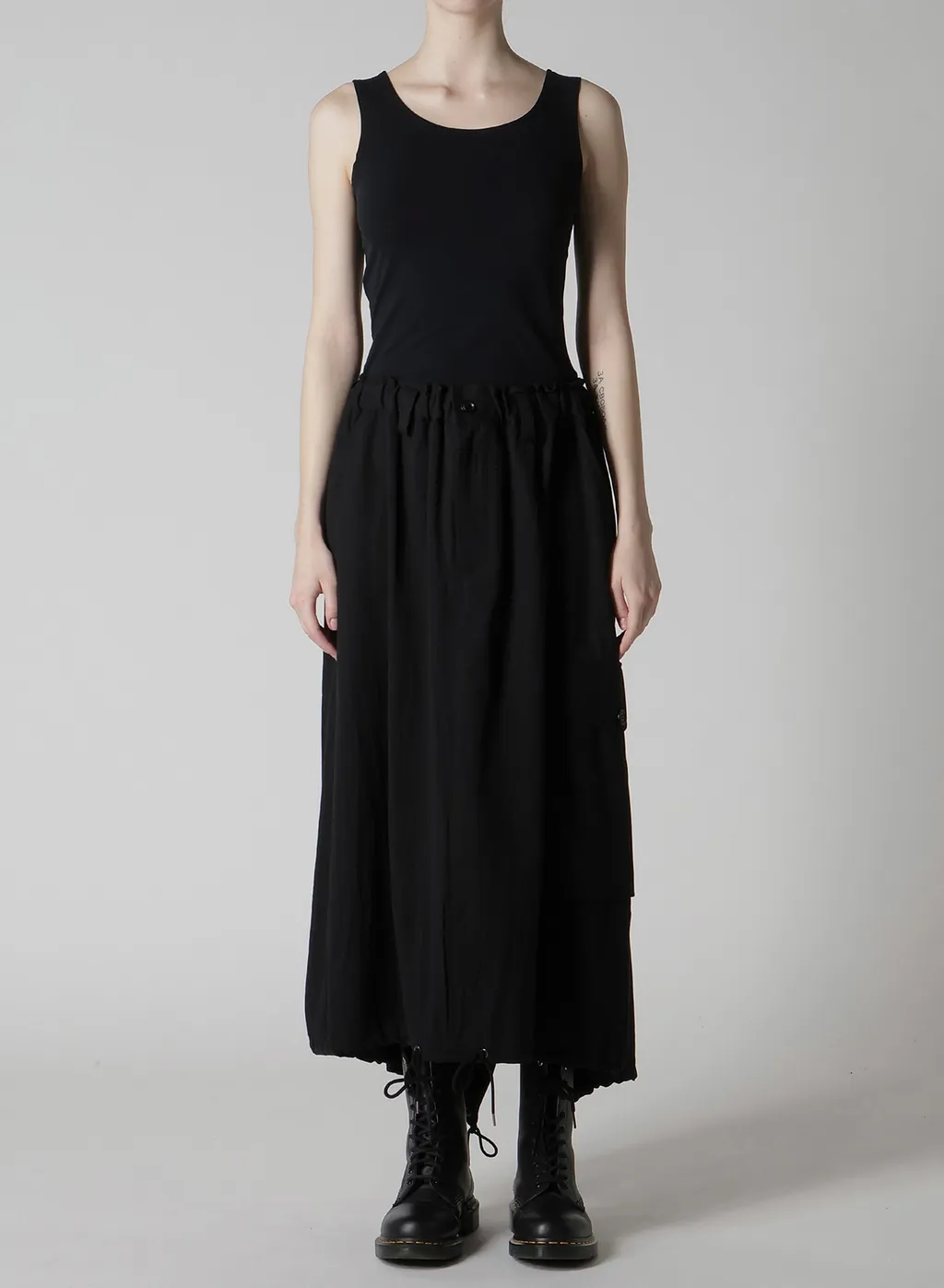 C/Ry Gabardine Fish Tail Skirt