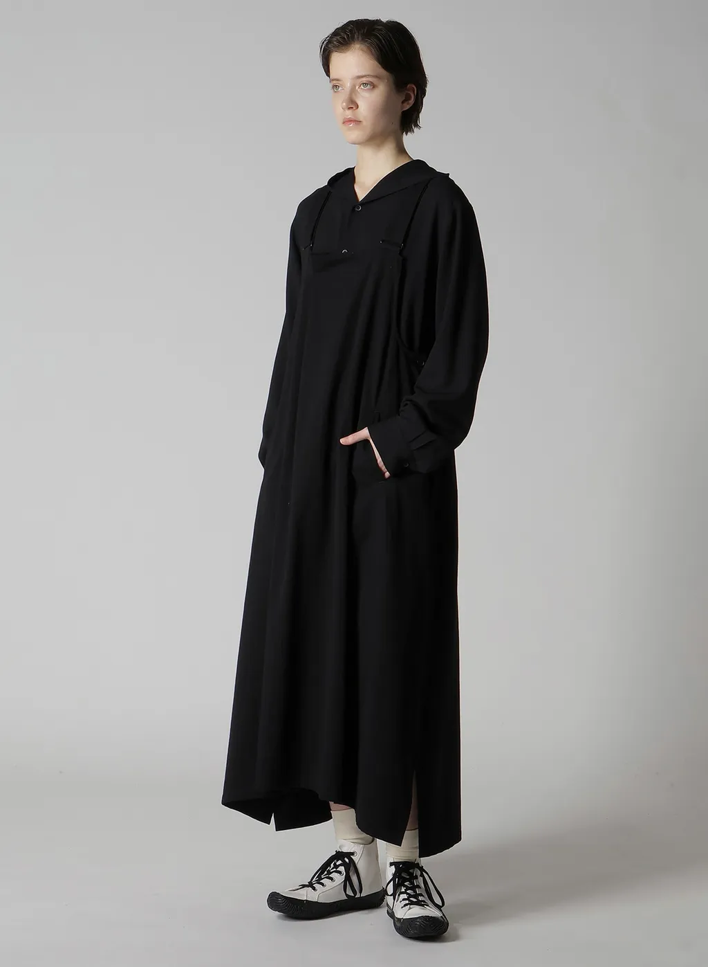 C/Ry Gabardine Overalls Dress