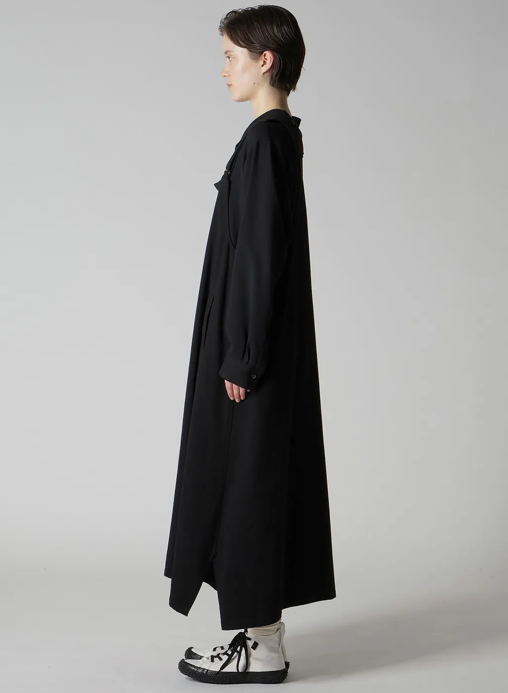 C/Ry Gabardine Overalls Dress
