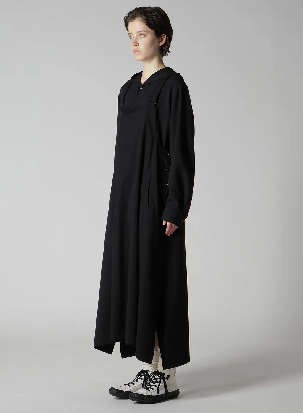 C/Ry Gabardine Overalls Dress