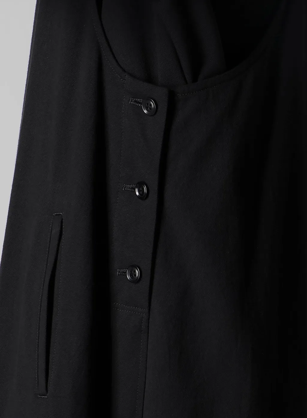 C/Ry Gabardine Overalls Dress