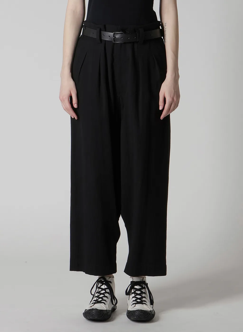C/Ry Gabardine 2-Tuck Sarouel Pants