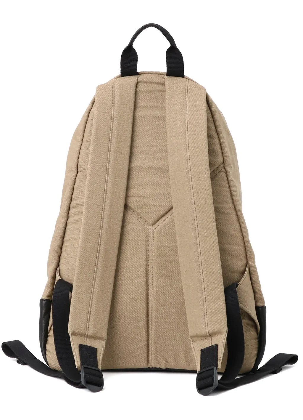 Cotton Linen Twill / Leather Backpack