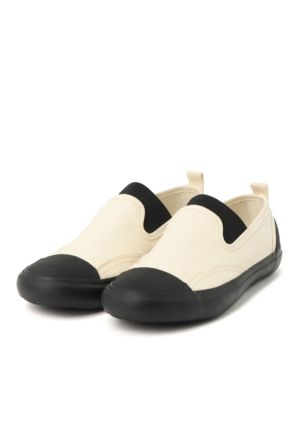 Cotton Canvas Slip-Ons
