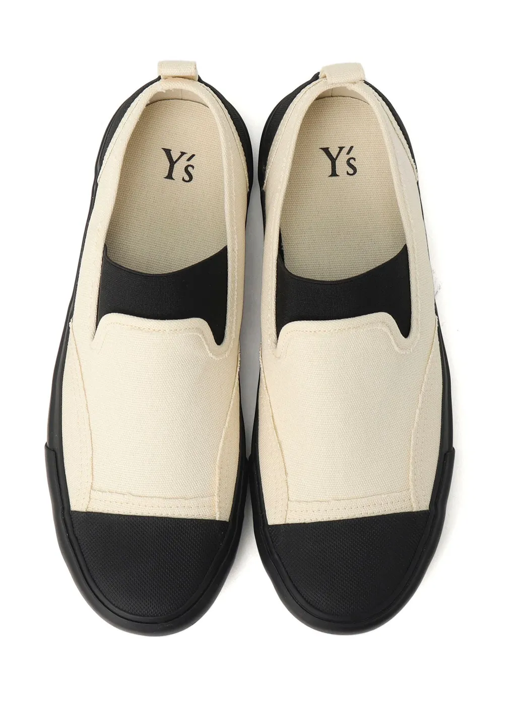 Cotton Canvas Slip-Ons
