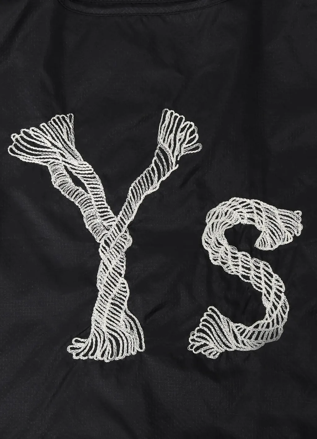 Y's Logo Stitch Nylon Shopping Bag