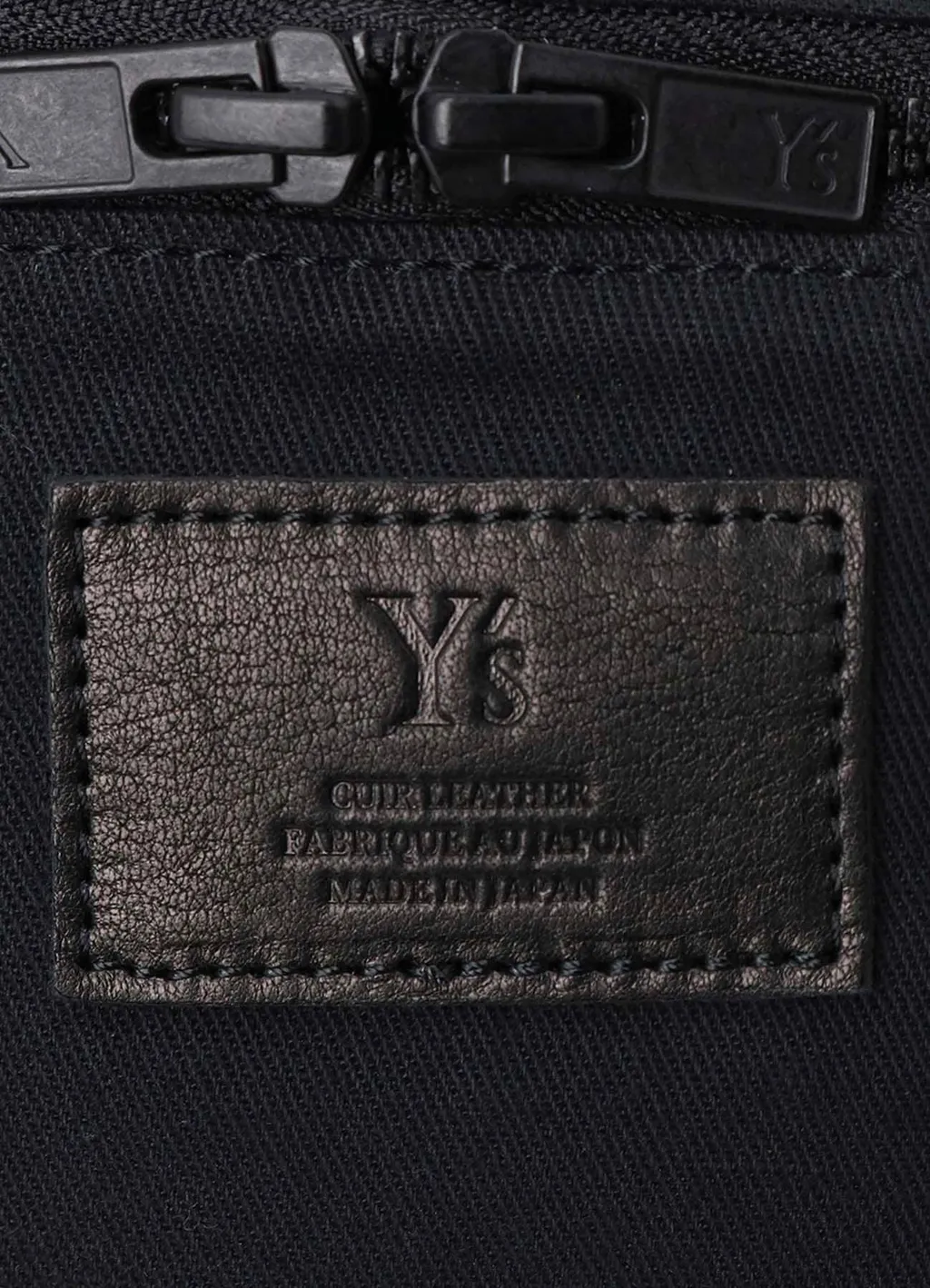 Cotton Linen Twill / Leather Crossbody Bag
