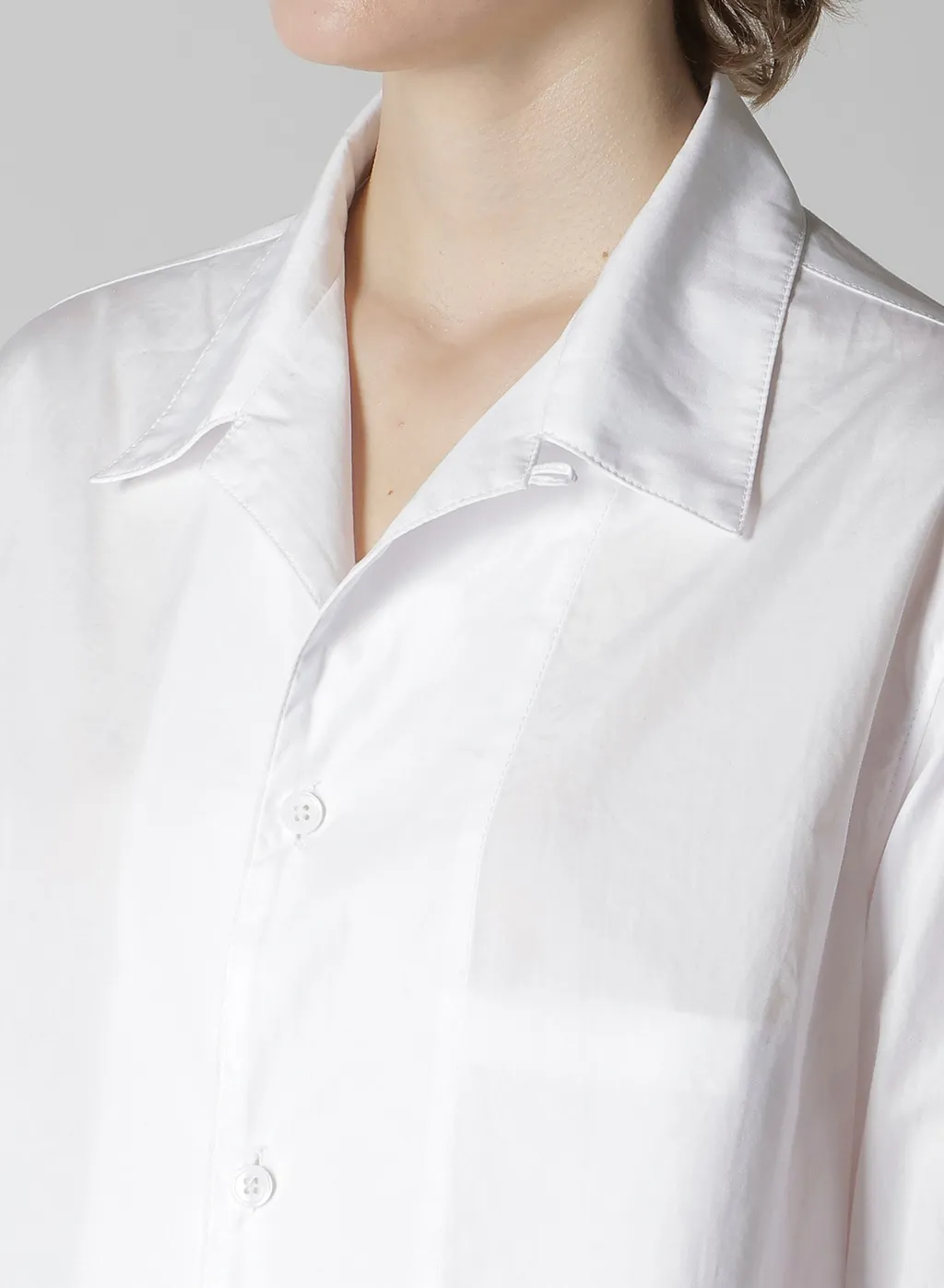 100/2 Broad Open Collar Shirt