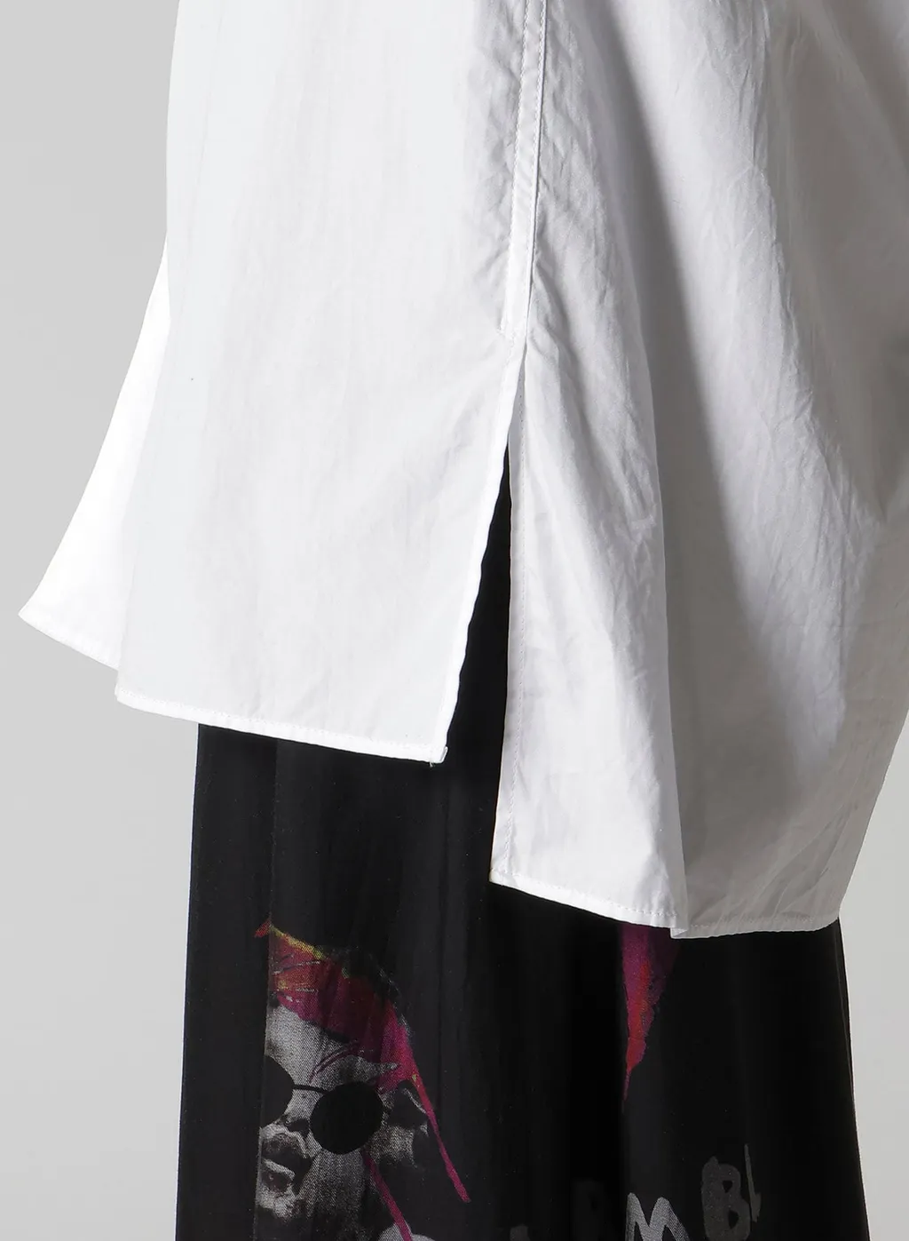 100/2 Broad Open Collar Shirt