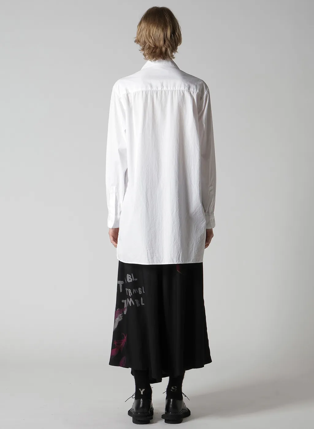 100/2 Broad Open Collar Shirt
