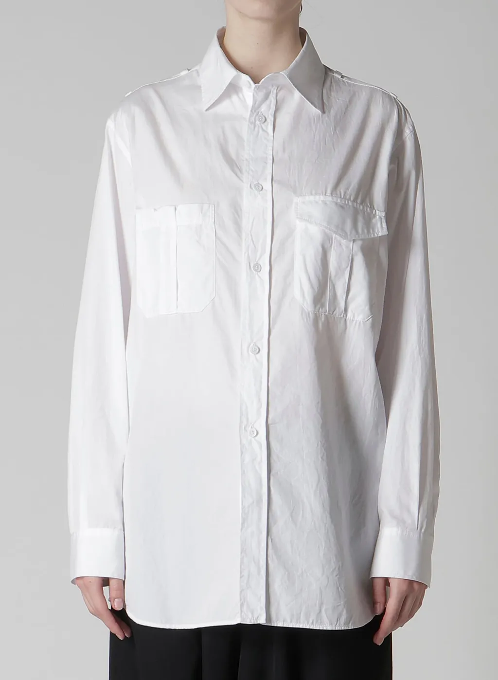 100/2 Broad Shoulder Loop Work Blouse