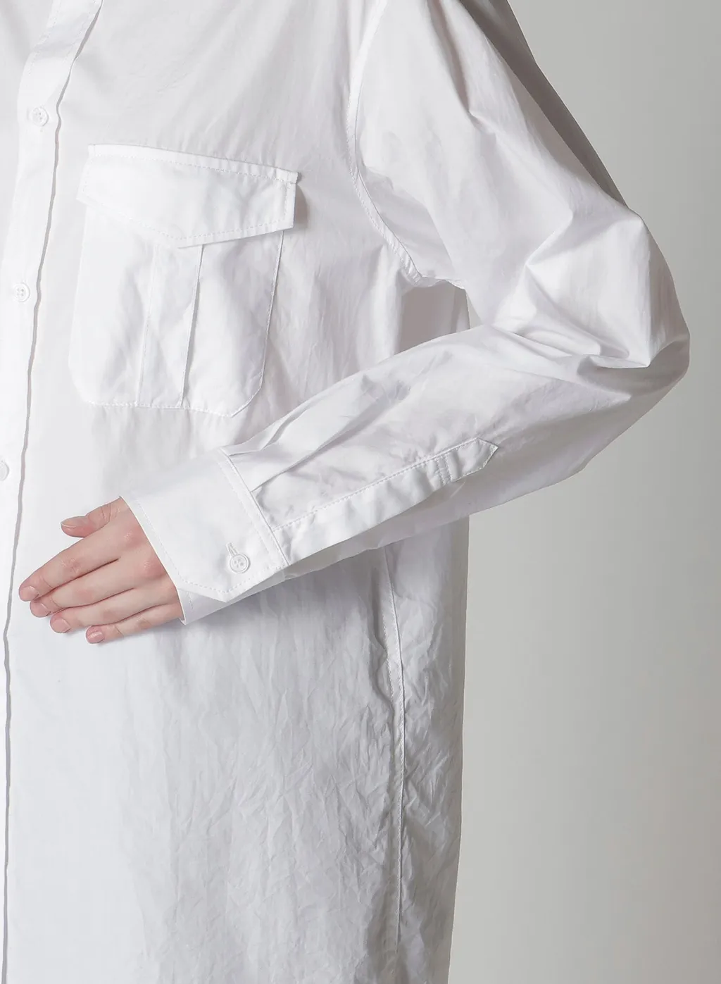 100/2 Broad Shoulder Loop Work Blouse