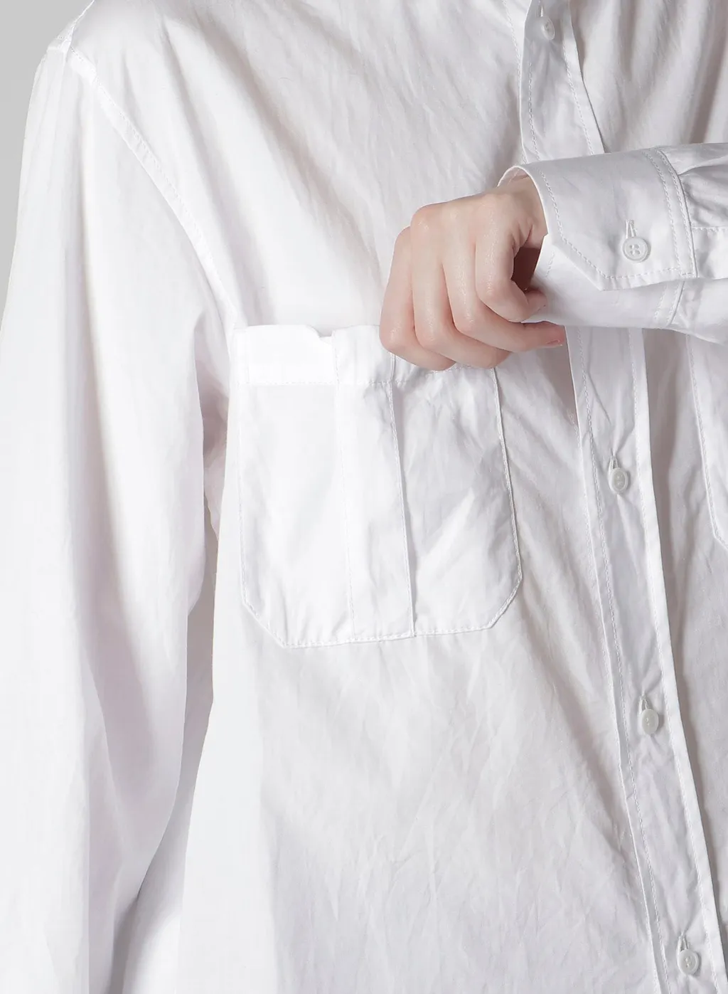 100/2 Broad Shoulder Loop Work Blouse