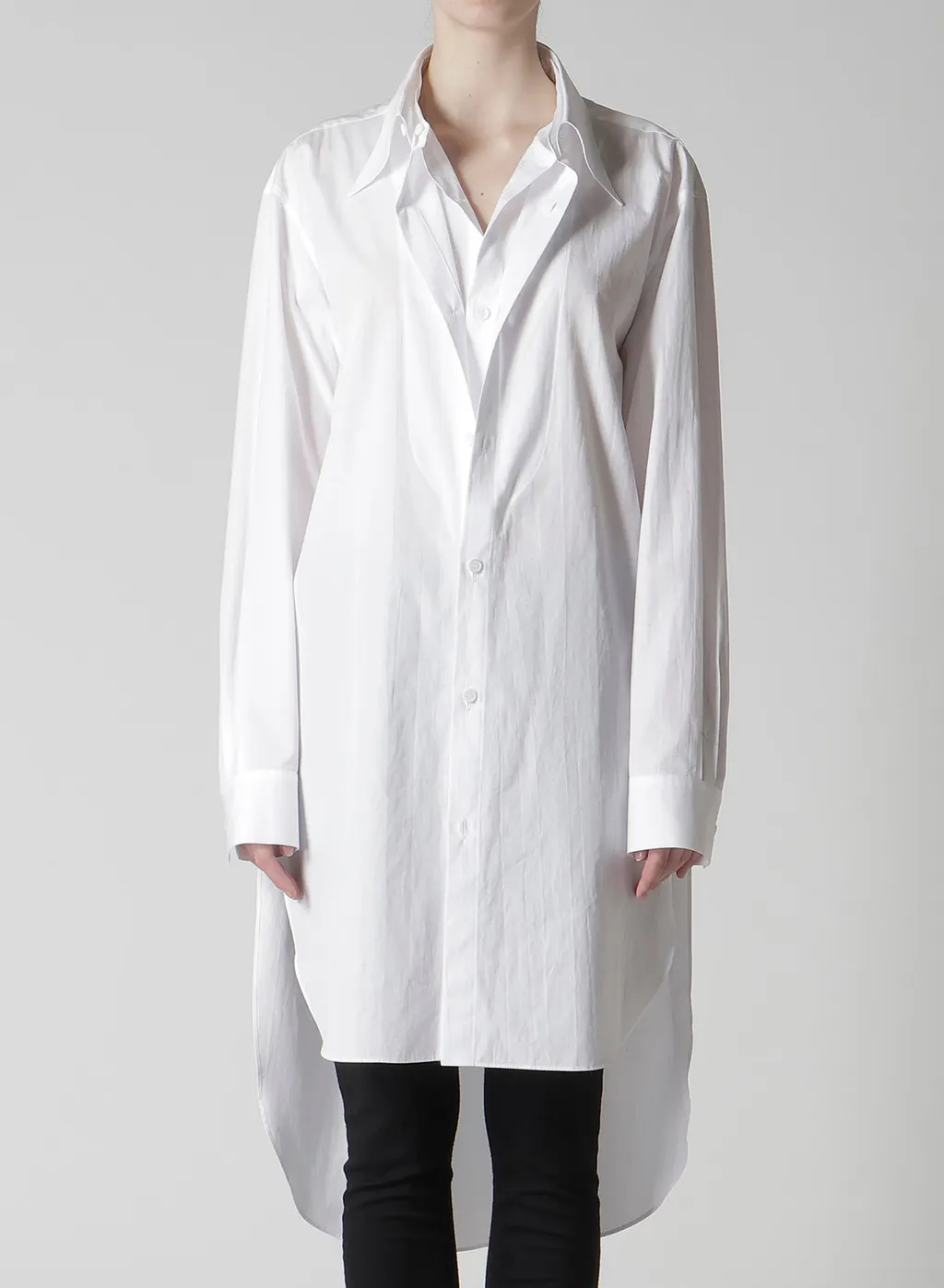 100/2 Broad Double Front Shirt
