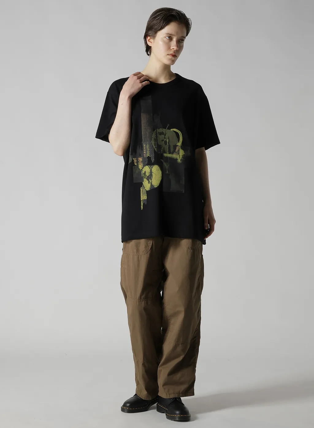 Fruit Print Graphic Half Sleeve T