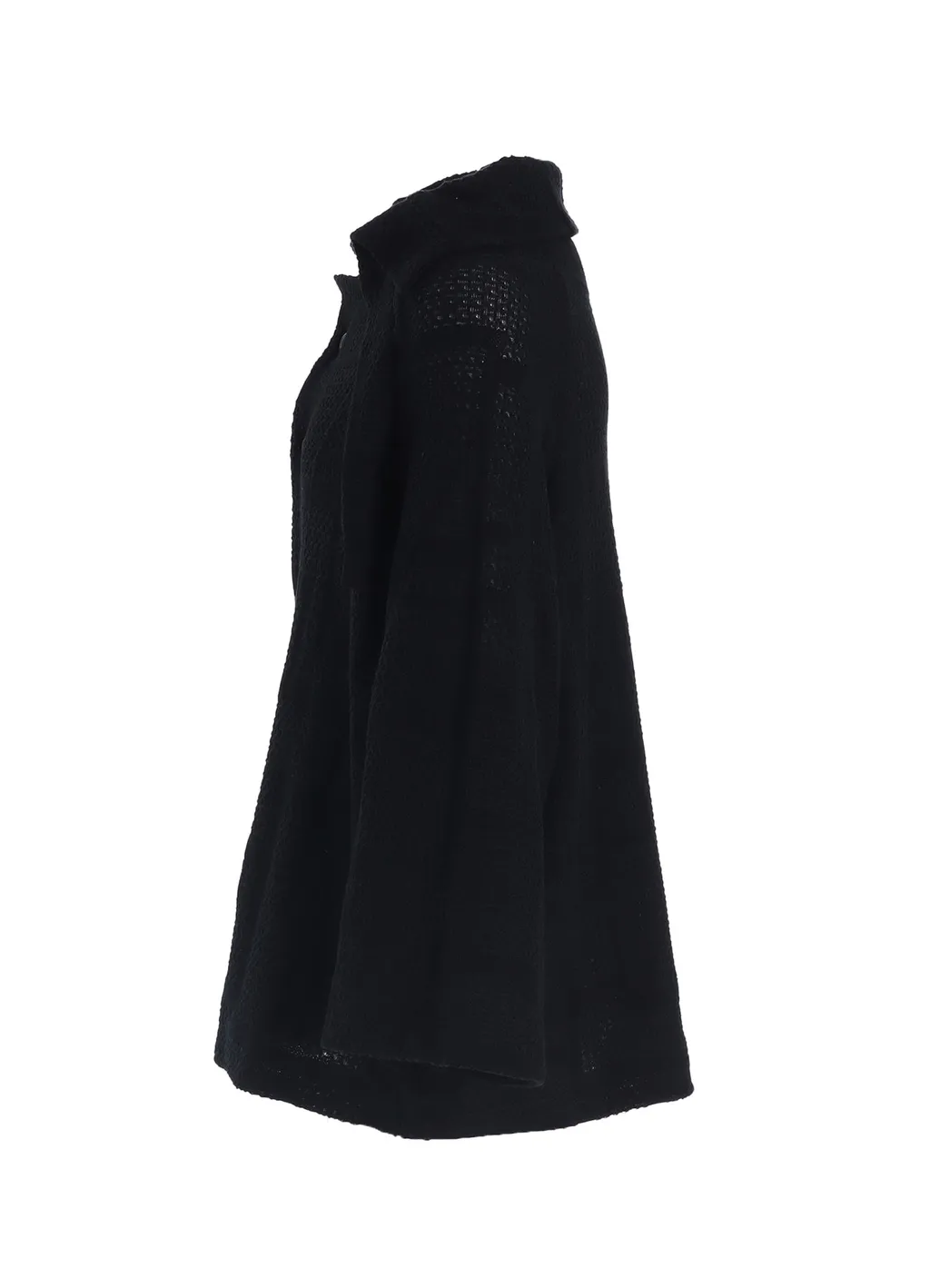 Geometric Sheer Jq Collared Raglan Cd