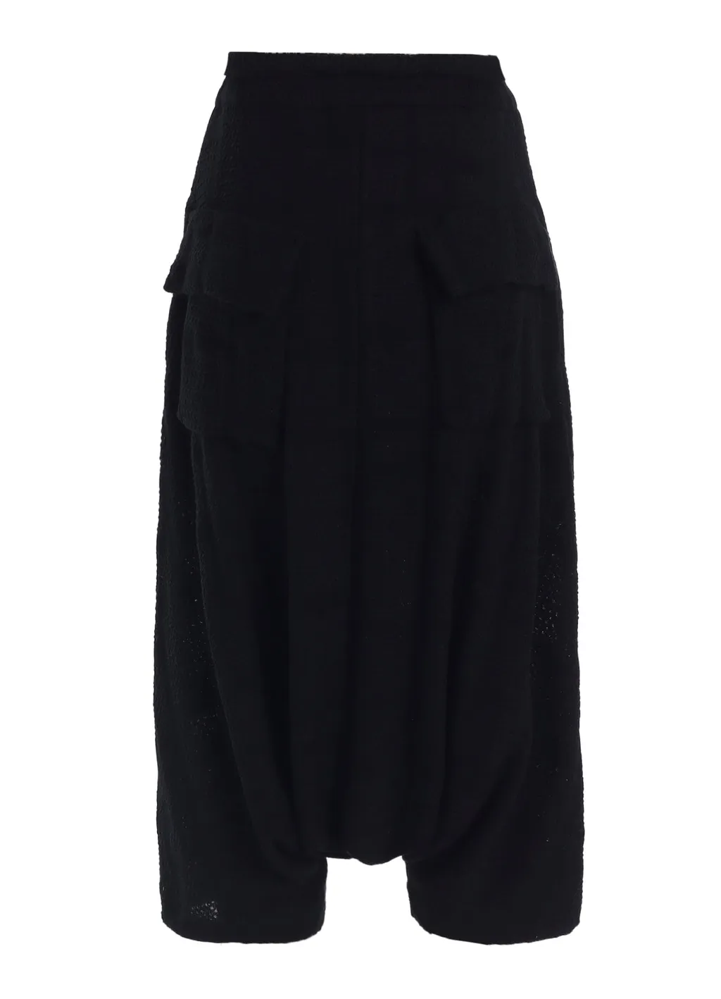 Geometric Sheer Jq Pocket Sarouel Pants