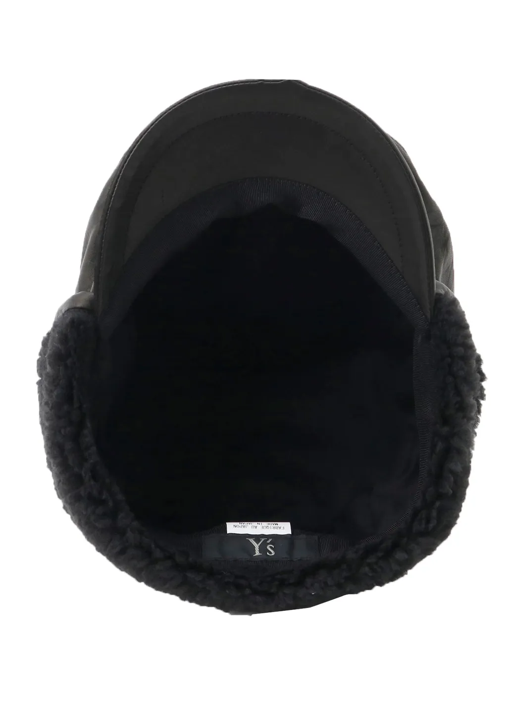 Soft Leather Ear Muff Cap