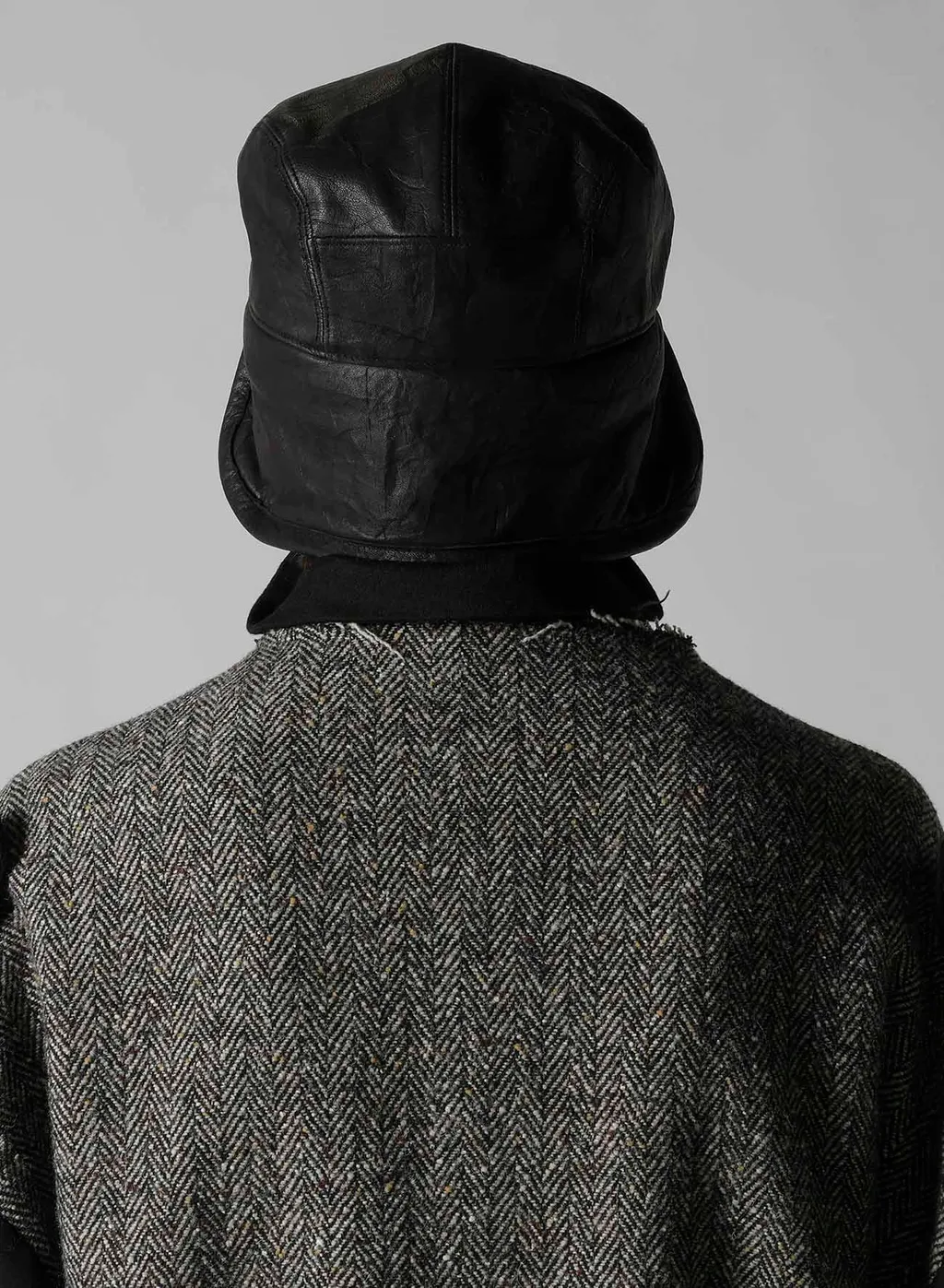 Soft Leather Ear Muff Cap
