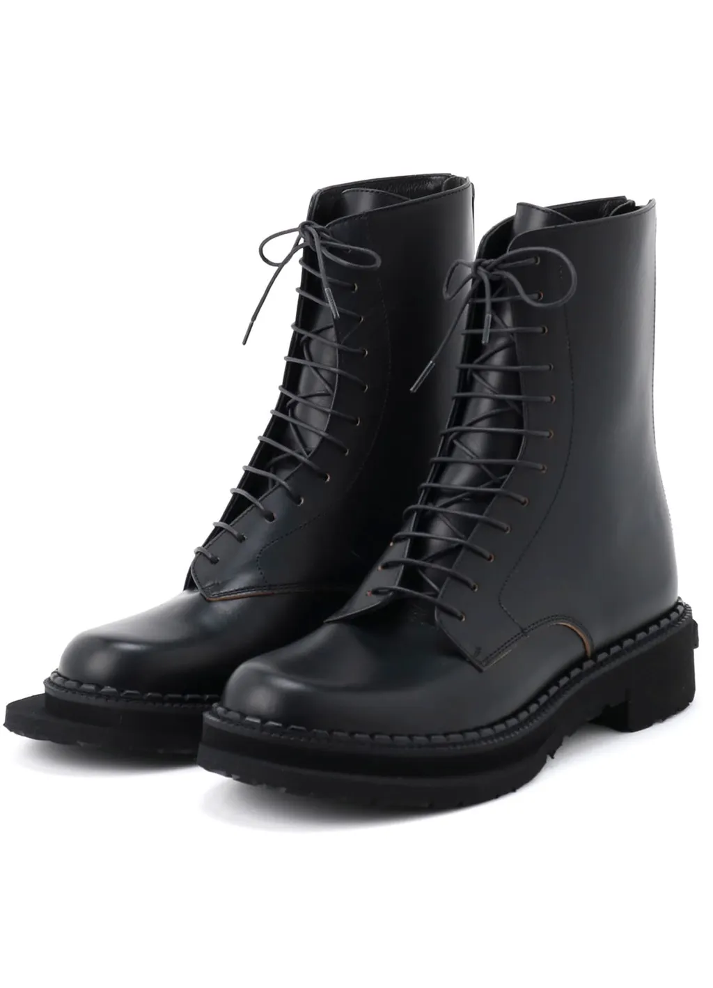 Twisted Leather Boots