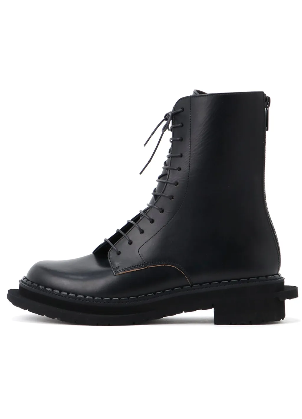 Twisted Leather Boots