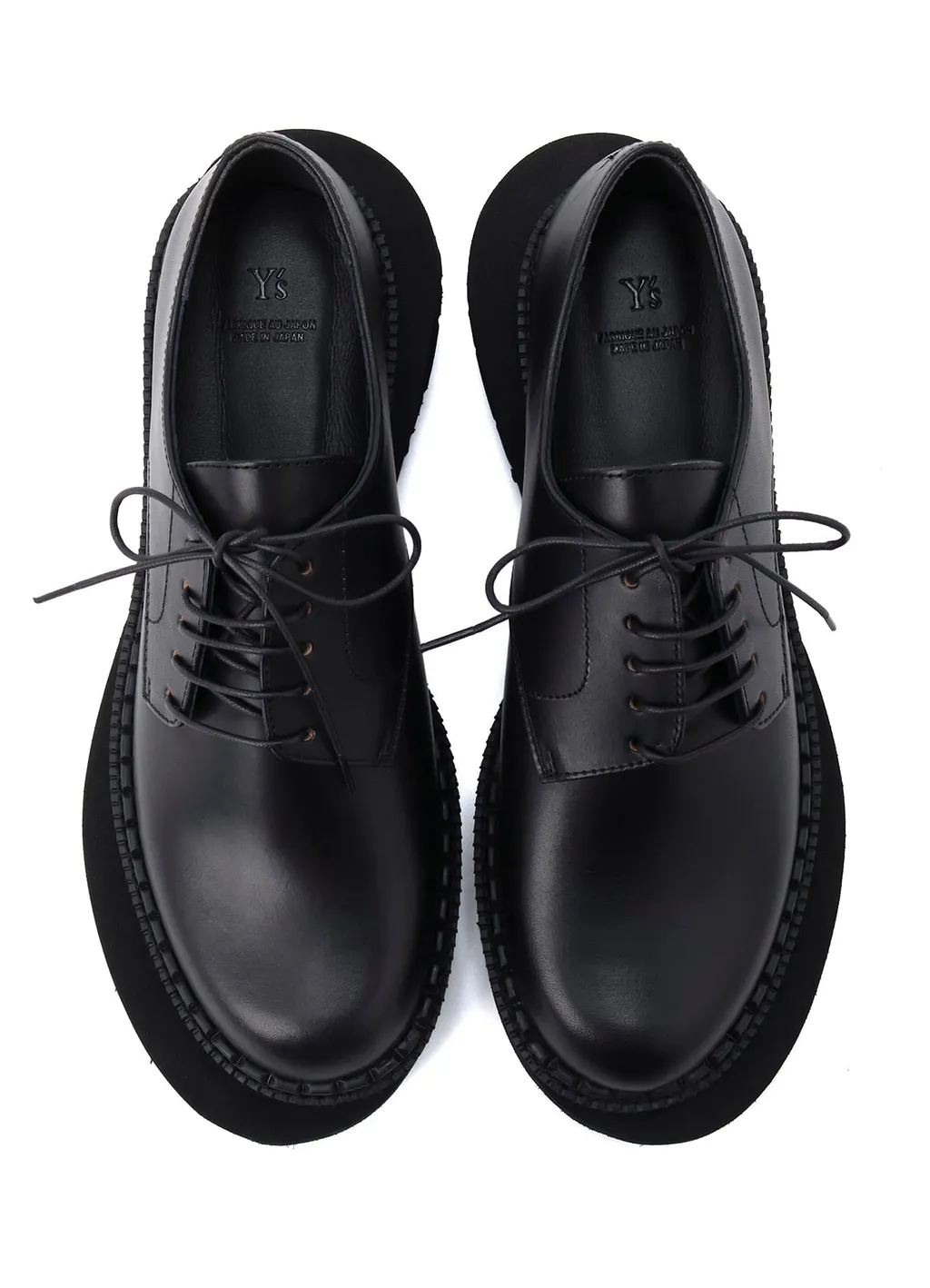 Twisted Leather Derby Shoes