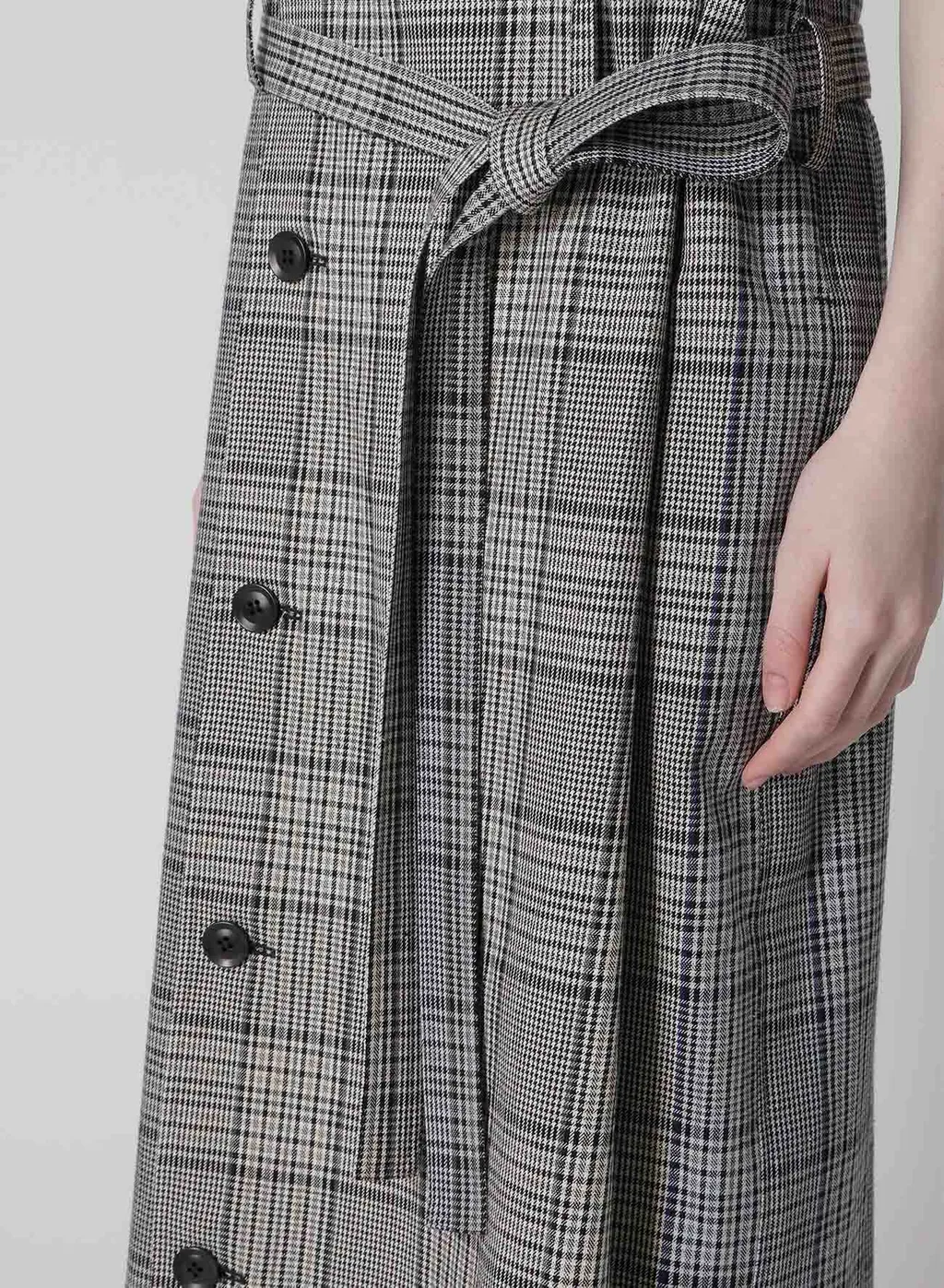Grid Plaid Surgical Dress