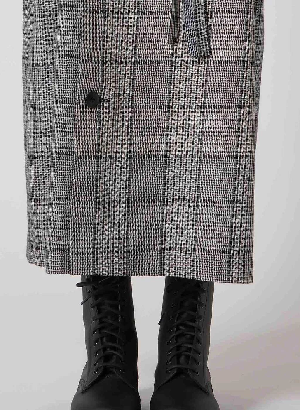 Grid Plaid Surgical Dress