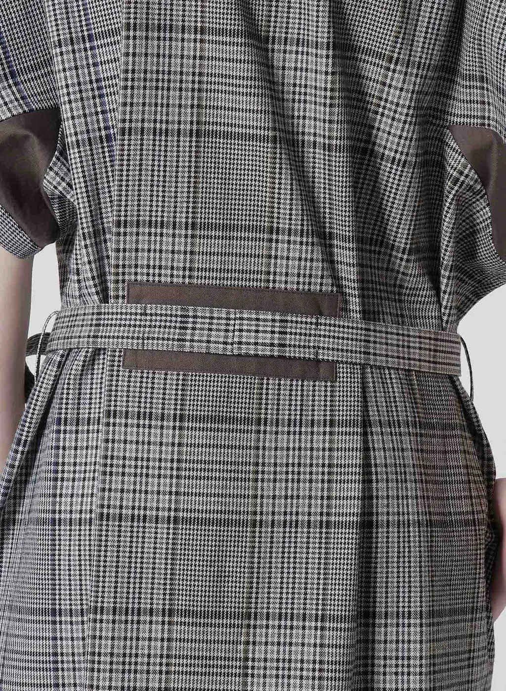 Grid Plaid Surgical Dress