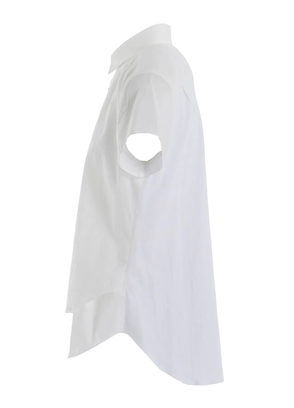Cotton Lawn Double Layered Front Hem Blouse