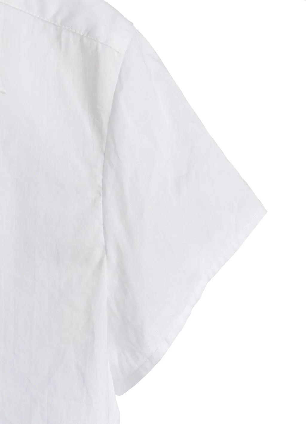 Cotton Lawn Double Layered Front Hem Blouse