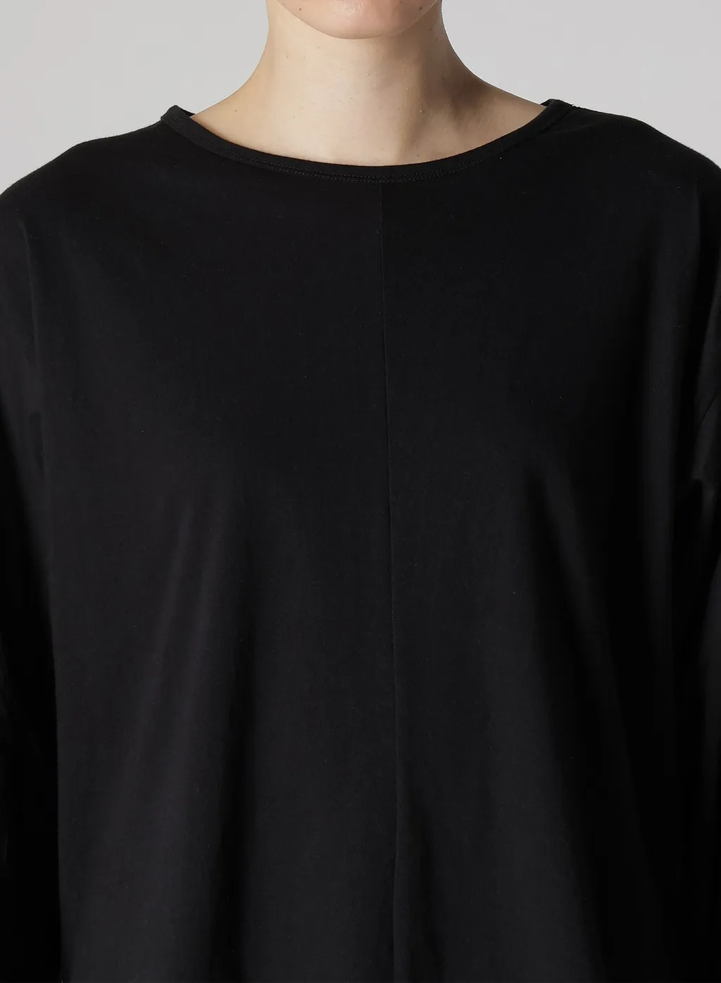 Cotton Lawn Cut&Sewn Combination Pullover