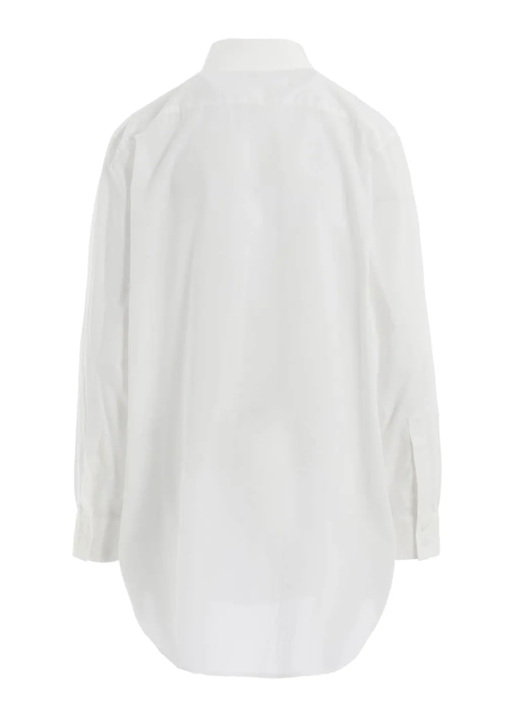 Cotton Lawn Untrimmed Frill Blouse
